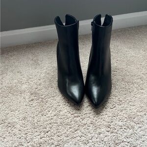 Kelly & Katie Elegant Black Women's Ankle Boots